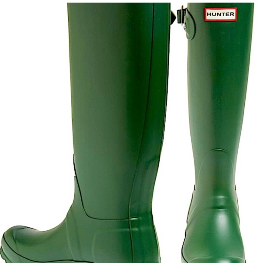 Hunter Original Tall Wellington Wellie Rain Boots Hunter Green